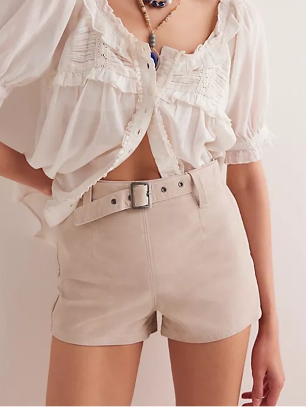 We the Free Jada faux suede shorts